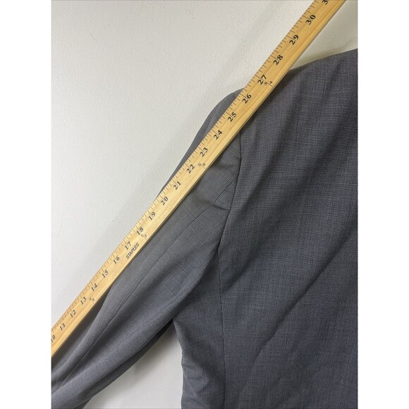 Brooks Brothers Blazer 45R Explorer Madison Fit Sport Jacket Gray Houndstooth - Picture 10 of 11